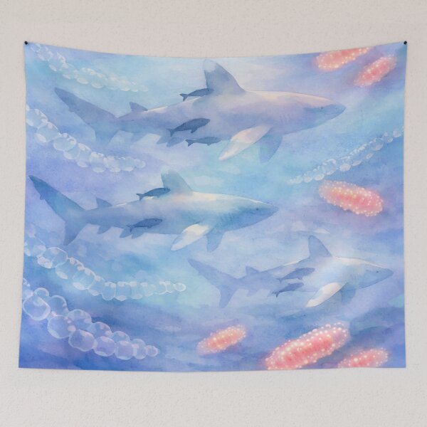 Item preview, Luminous Drifters of the Open Blue designed and sold by WildlifeInc.