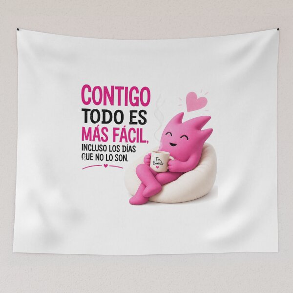 Item preview, Everything is easier with you designed and sold by virusRojo.