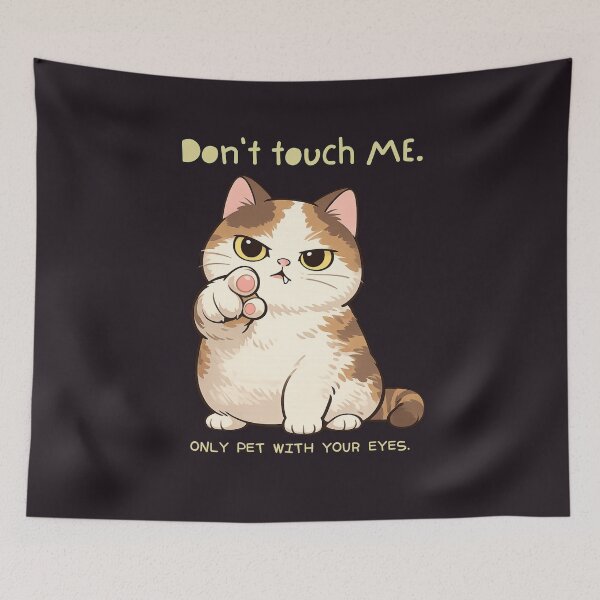 Item preview, Look, Don’t Touch designed and sold by Wobble Studio.