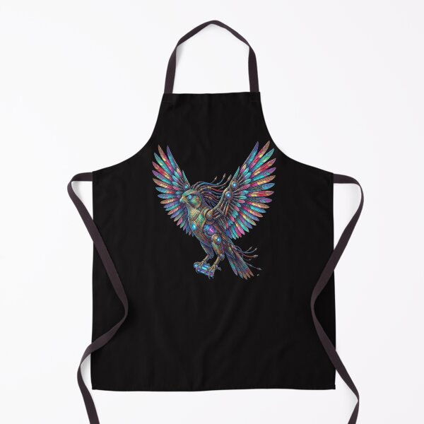 Item preview,  Futuristic Glass Mecha Bird Art designed and sold by unboxedbyJuls.