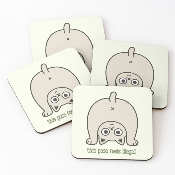 Item preview, This Pose Feels Illegal designed and sold by Wobble Studio.