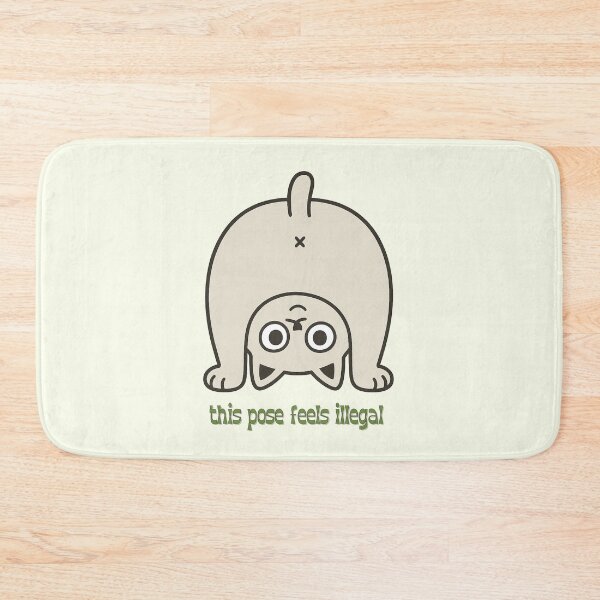 Item preview, This Pose Feels Illegal designed and sold by Wobble Studio.