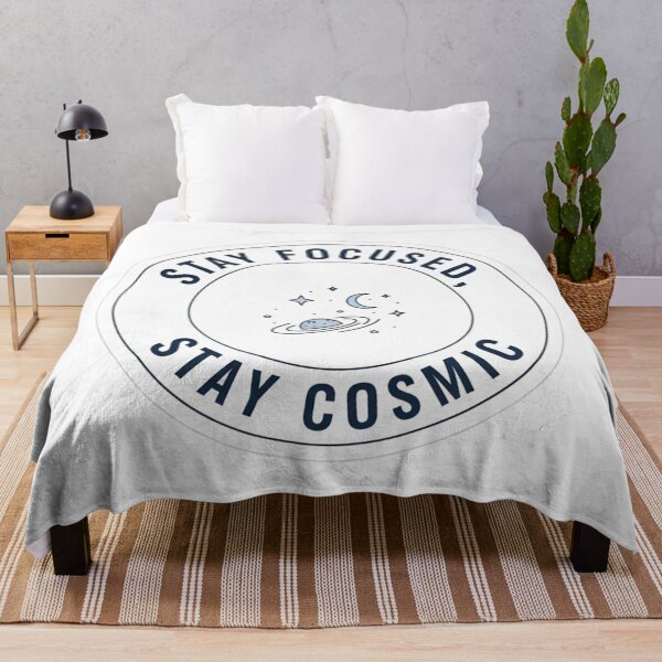 Item preview, Stay Focused Stay Cosmic Minimal Space Design | Motivational Galaxy Quote Aesthetic designed and sold by Altair_.