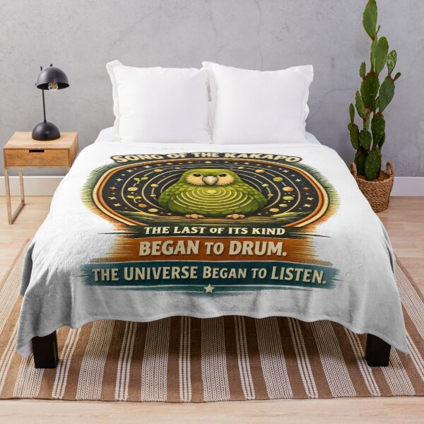 Item preview, Song of the Kakapo Cosmic Guardian of Nature designed and sold by WildlifeInc.