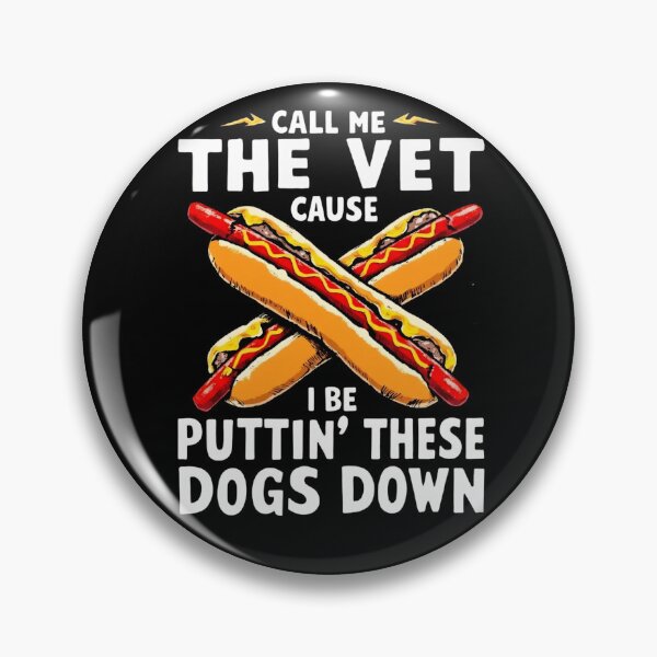 Item preview, Call Me The Vet Funny Hot Dog Shirt BBQ Food Humor Design designed and sold by LunaMagicStudio.