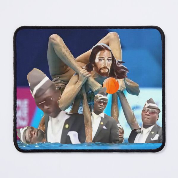 Item preview, Jesus is carried above water in meme designed and sold by reallypathetic.
