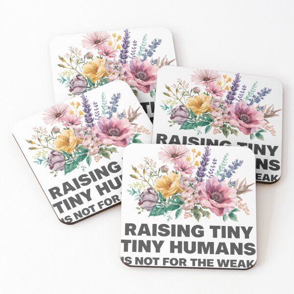 Item preview, Funny Mom Shirt Raising Tiny Humans Mothers Day Gift Tee designed and sold by BornFabulous.
