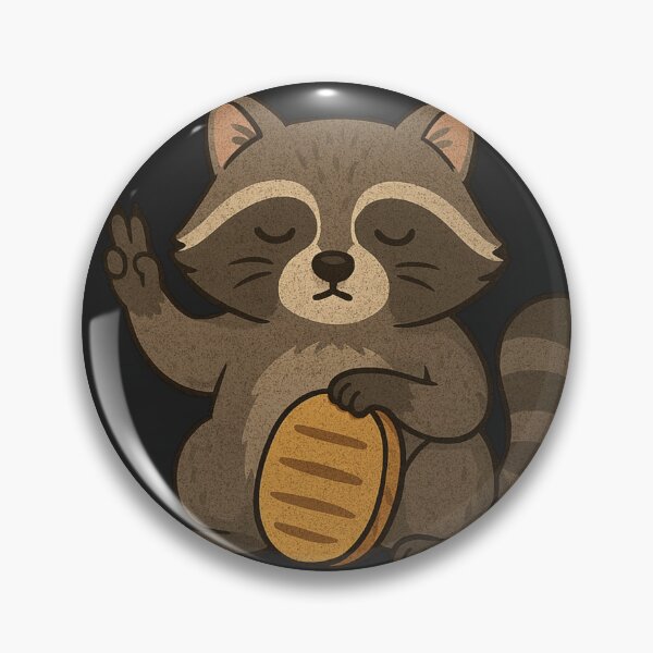 Item preview, Effort Detected Logging Out Raccoon – Funny Introvert Meme Shirt designed and sold by Negisandeep studio.