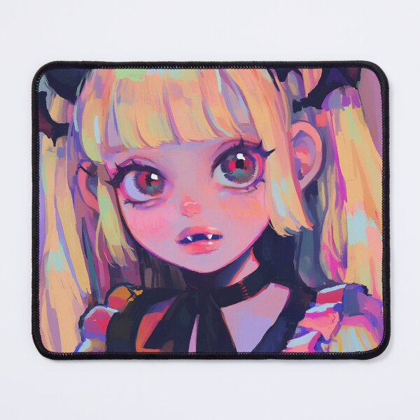 Item preview, Pastel Goth Vampire Demon Anime Girl designed and sold by bubblegoth.