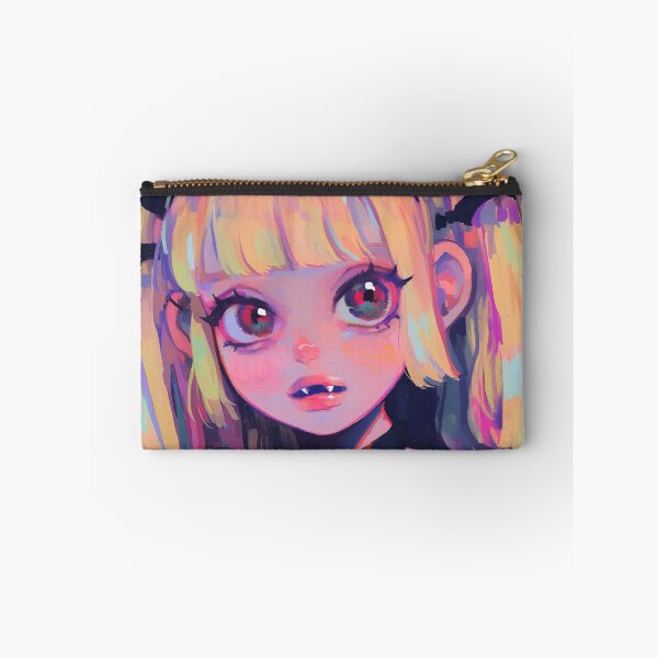 Item preview, Pastel Goth Vampire Demon Anime Girl designed and sold by bubblegoth.