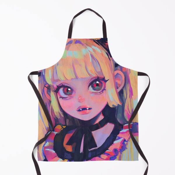 Item preview, Pastel Goth Vampire Demon Anime Girl designed and sold by bubblegoth.