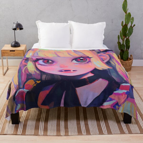 Item preview, Pastel Goth Vampire Demon Anime Girl designed and sold by bubblegoth.