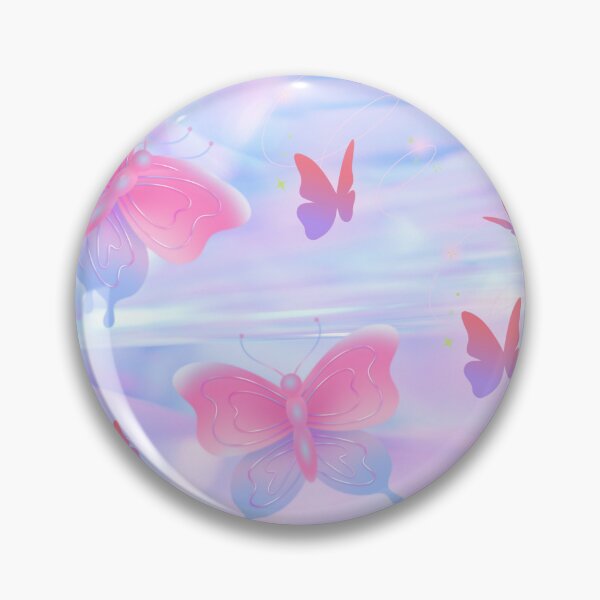 Item preview, Pastel Butterfly Dreamy Aesthetic Wallpaper designed and sold by PixelVibe Art.