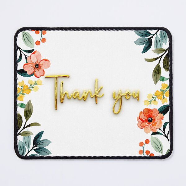 Item preview, Autumnal Floral Thank You? designed and sold by FunSticky14.