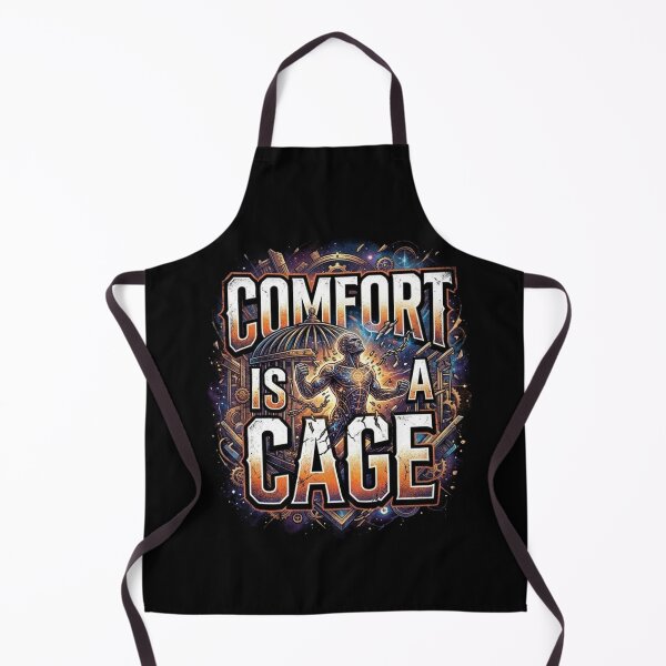 Item preview, Comfort Is a Cage – Break Free, Discipline & Growth Mindset Motivational Design designed and sold by RegalRaiment.