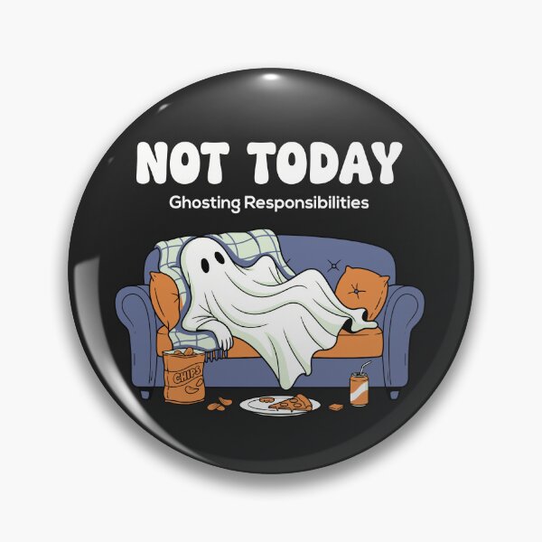 Item preview, Funny Ghost Not Today Shirt Cute Lazy Halloween Meme Tee designed and sold by Fashotic Duke.