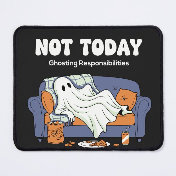 Item preview, Funny Ghost Not Today Shirt Cute Lazy Halloween Meme Tee designed and sold by Fashotic Duke.