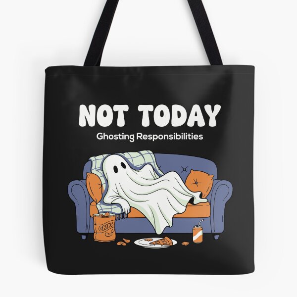 Item preview, Funny Ghost Not Today Shirt Cute Lazy Halloween Meme Tee designed and sold by Fashotic Duke.