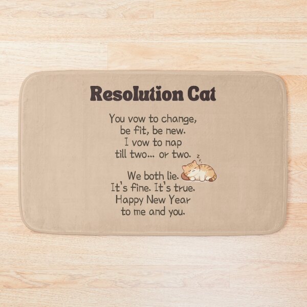 Item preview, My Resolution Is Sleep designed and sold by Wobble Studio.