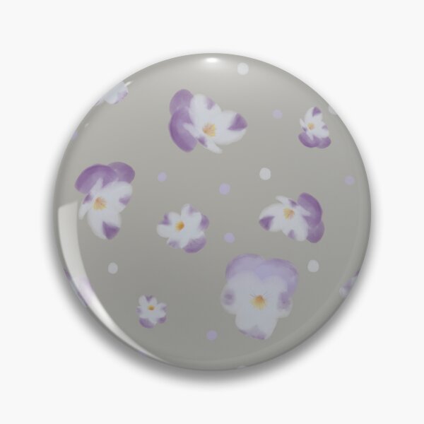 Artikelvorschau, Pansy Party - Französischgrau entworfen und verkauft von MelnDesign.