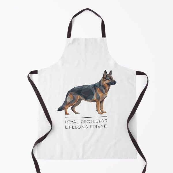 Item preview, German Shepherd Low-Poly - Loyal, brave, true designed and sold by Pfotenfaden.