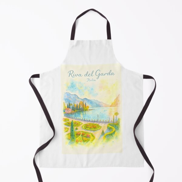 Item preview, Riva del Garda Serenity: Italian Lake Watercolor designed and sold by Beyond Destinations.