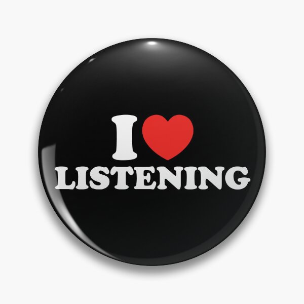 Item preview, I Love Listening designed and sold by shitpostee.