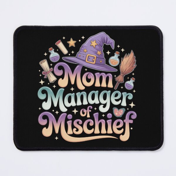Item preview, Mom Manager of Mischief Mother's Day Funny Women Magical Quote Saying designed and sold by ZACK ART.