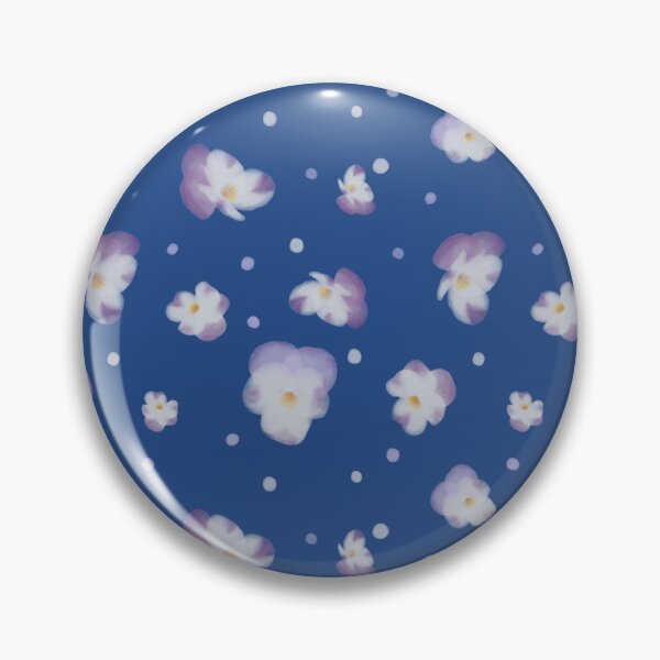 Artikelvorschau, Pansy Party - Marineblau entworfen und verkauft von MelnDesign.