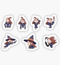 Sticky Akko Sticker