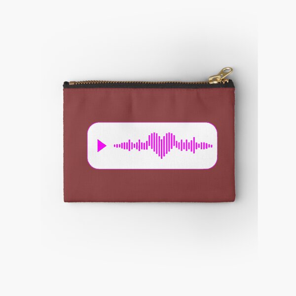 Item preview, Play Audio Magenta Sound Wave Podcast Voice Note designed and sold by AstronautMerch.