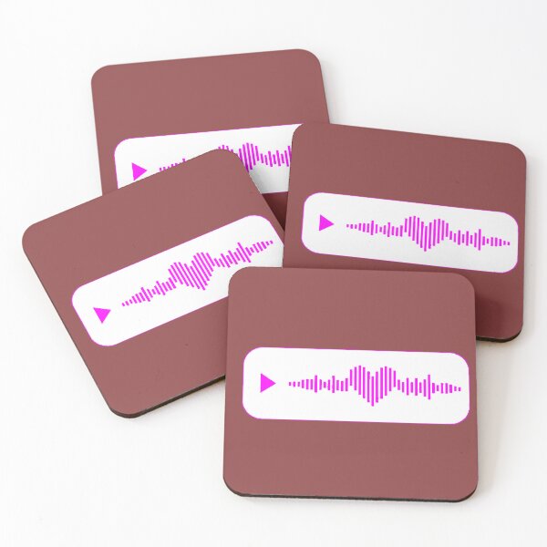 Item preview, Play Audio Magenta Sound Wave Podcast Voice Note designed and sold by AstronautMerch.