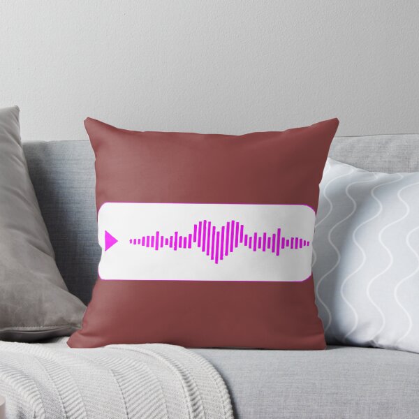 Item preview, Play Audio Magenta Sound Wave Podcast Voice Note designed and sold by AstronautMerch.