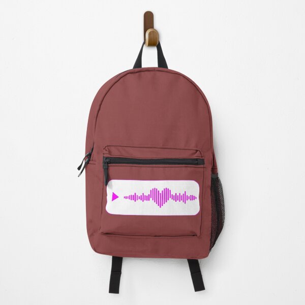 Item preview, Play Audio Magenta Sound Wave Podcast Voice Note designed and sold by AstronautMerch.