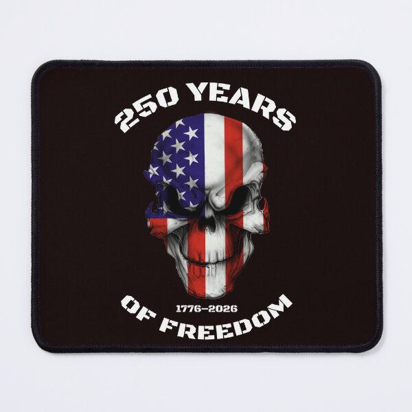 Item preview, Celebrate 250 years skull design designed and sold by Greenway Creations.