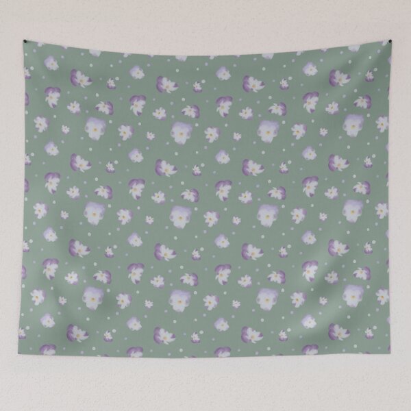 Item preview, Pansy Party - Sage designed and sold by MelnDesign.