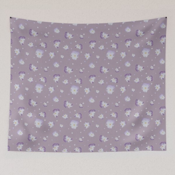 Item preview, Pansy Party - Lavender designed and sold by MelnDesign.
