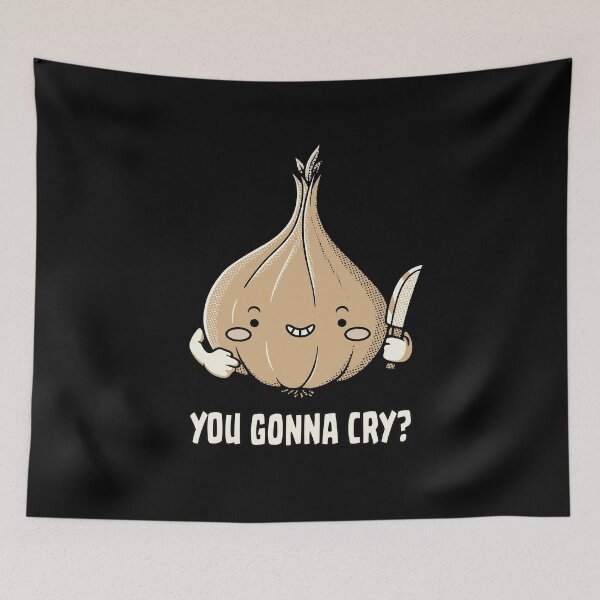 Item preview, You Gonna Cry Onion by Tobe Fonseca designed and sold by Tobe Fonseca®.