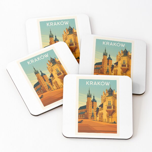 Item preview, Kraków Poland: St. Mary's Basilica Retro designed and sold by Beyond Destinations.