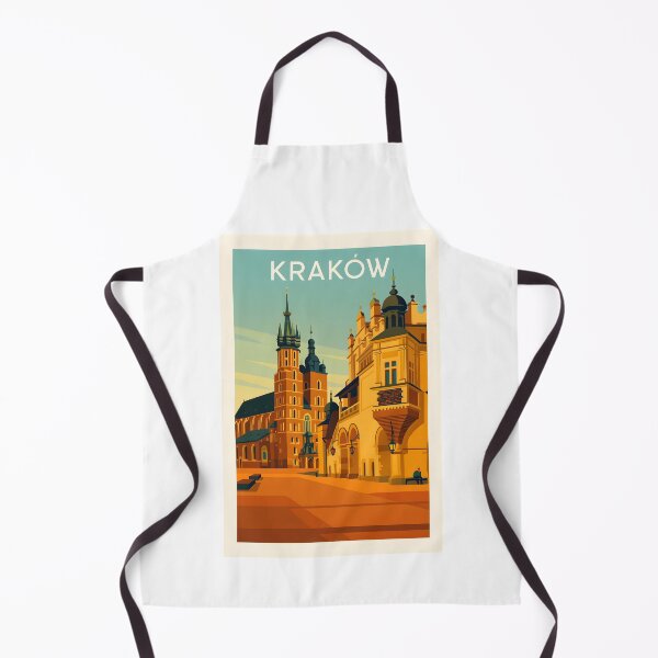 Item preview, Kraków Poland: St. Mary's Basilica Retro designed and sold by Beyond Destinations.