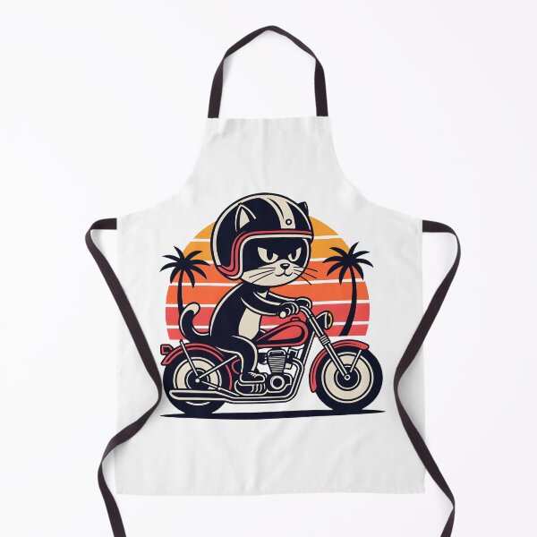 Item preview, Cat Motor Sunset designed and sold by Conrad-Geordz.