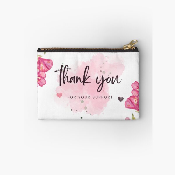 Item preview, Pink Floral Thank You For Your Support? designed and sold by FunSticky14.