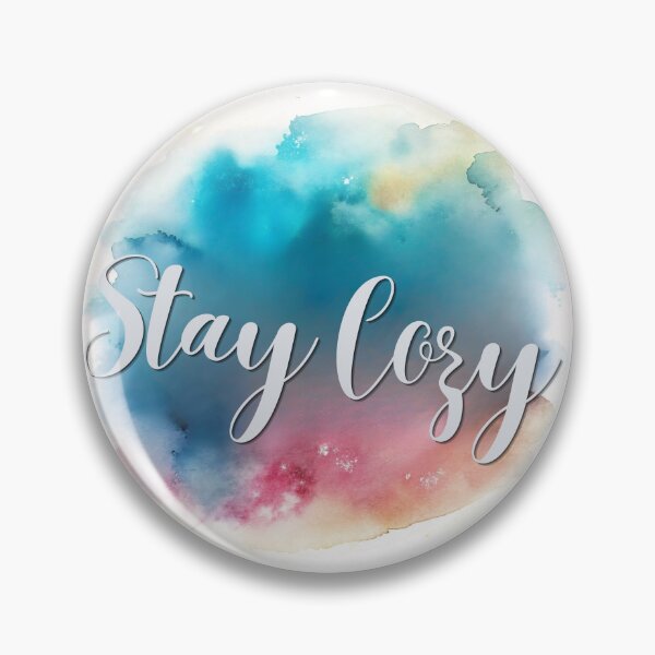 Item preview, Stay Cozy | Soft Watercolor Typography Aesthetic Design designed and sold by Angellacelin.