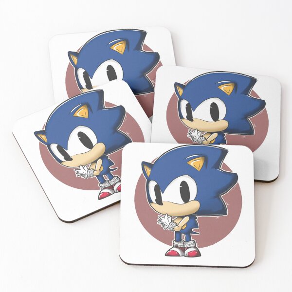 Item preview, Chibi Sonic the Hedgehog – Cute Blue Speedster Fan Art designed and sold by MyChibiArts.