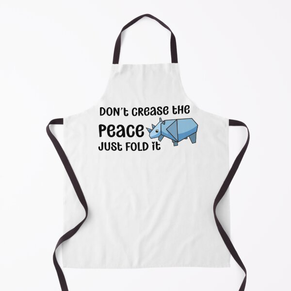 Item preview, Don't Crease the Peace- Just Fold It | Origami designed and sold by chicdeboutique.