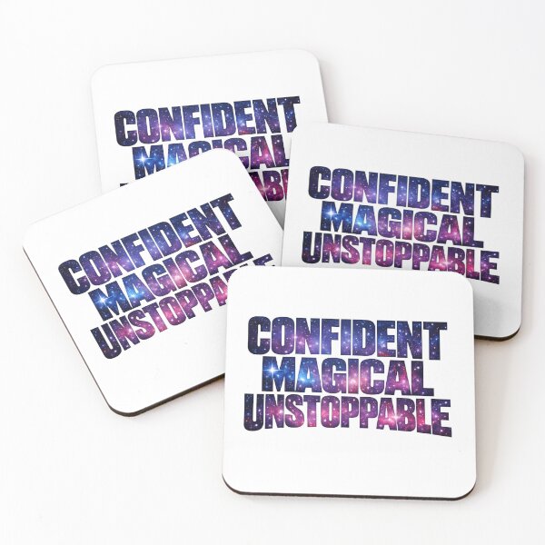 Item preview,  Confident Magical Unstoppable – Empowered Energy Affirmation Aesthetic designed and sold by ArtsyExplorer.