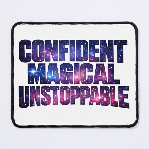 Item preview, Confident Magical Unstoppable – Empowered Energy Affirmation Aesthetic designed and sold by ArtsyExplorer.