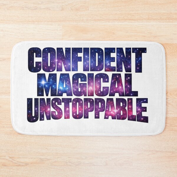Item preview,  Confident Magical Unstoppable – Empowered Energy Affirmation Aesthetic designed and sold by ArtsyExplorer.