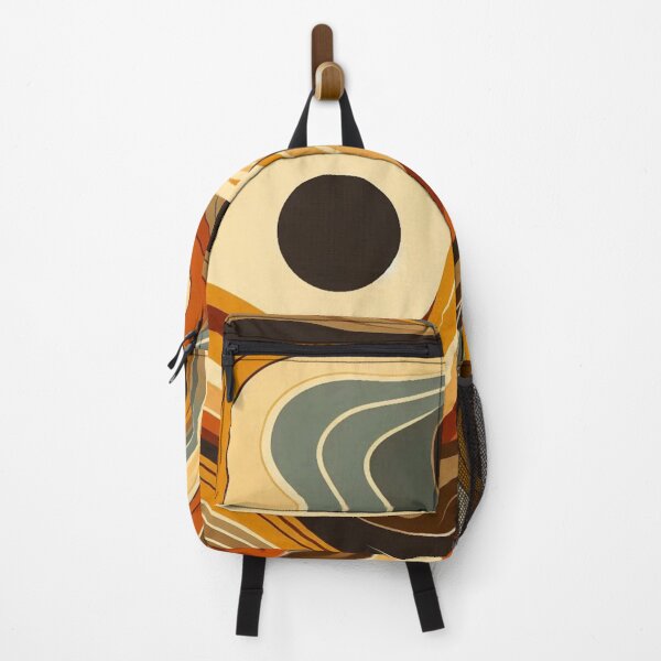 Item preview, Retro Waves – Abstract Earth Tones Design designed and sold by Dogandesighn.