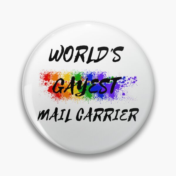 Item preview, World's Gayest Mail Carrier designed and sold by LuckyKermit.